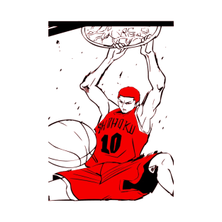 Hanamichi Sakuragi Slam Dunk T-Shirt