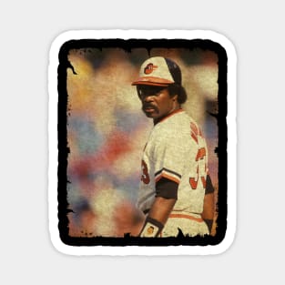 Eddie Murray in Baltimore Orioles Magnet