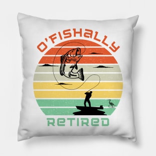 O'Fishally Retired Pillow