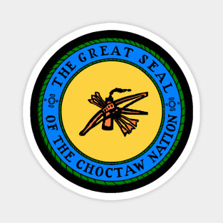 The Great Seal of Choctaw Nation of Oklahoma Magnet