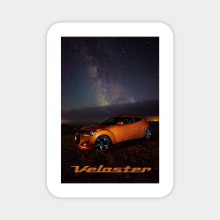 Hyundai veloster under Milky Way Magnet