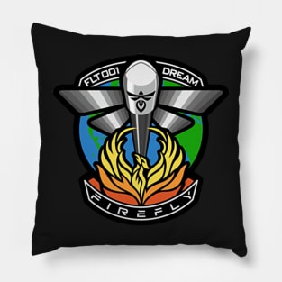 Firefly Aerospace Alpha Logo Pillow