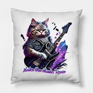 Make the music roar Pillow