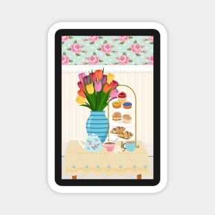 Afternoon Tea Party Magnet