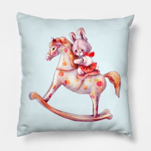 Cute little bunny rabbit Pillow