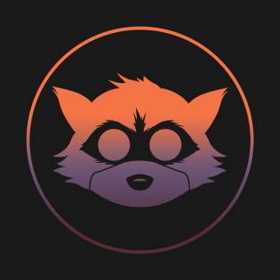 Raccoon (Gradient Logo) T-Shirt