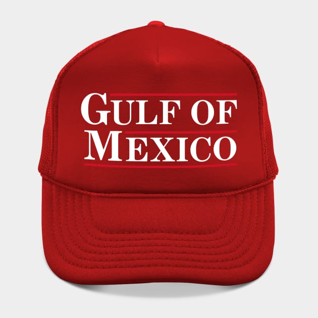 Discover Gulf Of Mexico - Resist - Anti Trump Hat - Democrat Gift - Embroidered Foam Trucker Hats