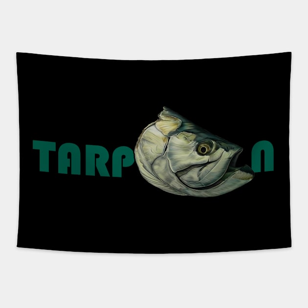 TARPON Tapestry by Art by Paul