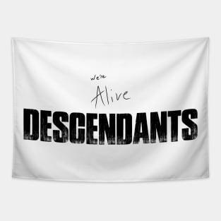 We're Alive: Descendants Logo Tapestry