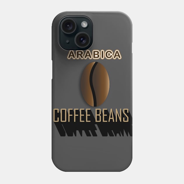 Arabica Coffee Beans Phone Case by twenty.one store