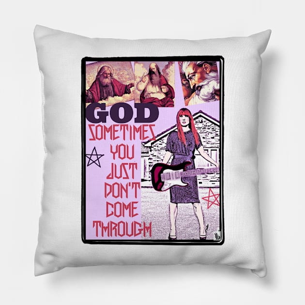 God Pillow by RabbitWithFangs