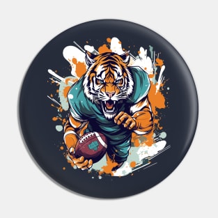 Rugby's Fearless Predator Pin
