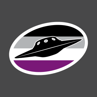 Asexual UFO Cryptid Pride T-Shirt