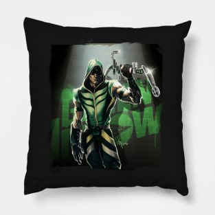 Emerald Archer Pillow