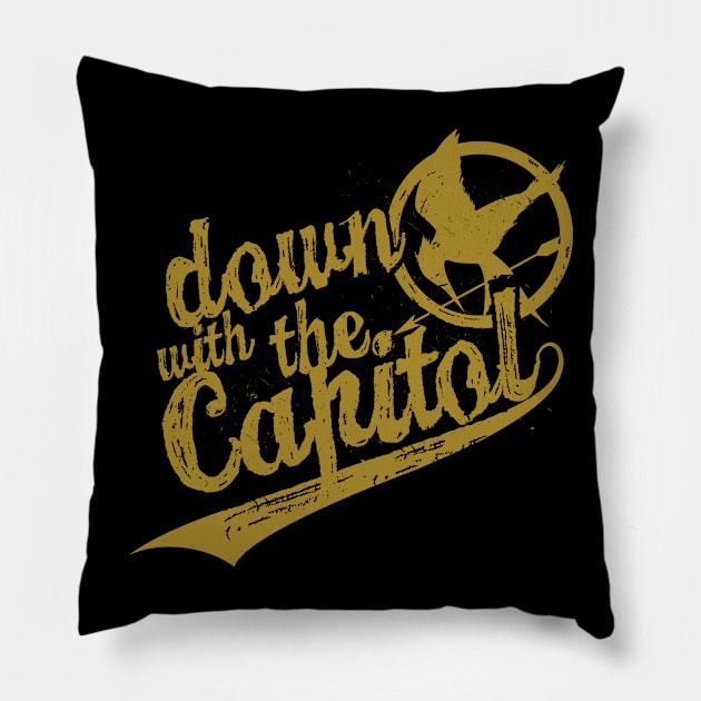 Down with the Capitol Pillow by tiranocyrus