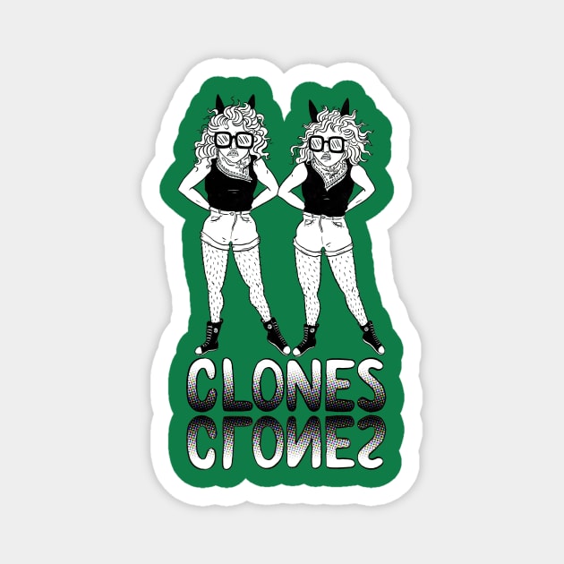 Clones Crones Magnet by jbbrager