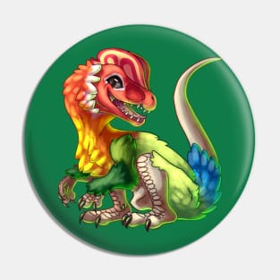 Dilophosaurus Pin