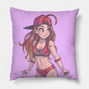 Nikki Bella Red Pillow