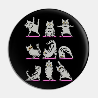 American Shorthair Yoga Pin