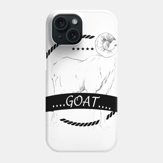 Loves Goats Phone Case by macshoptee