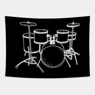 Drum Drummer - Instrument Tapestry