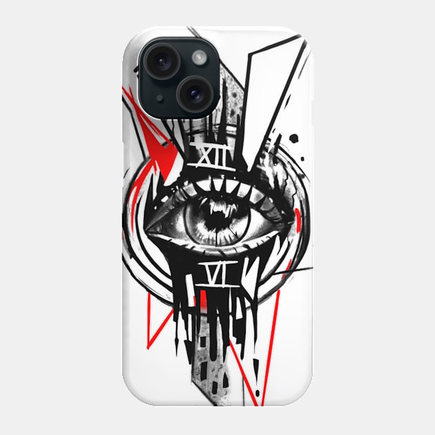 Eye tattoo Phone Case by TattooShirts