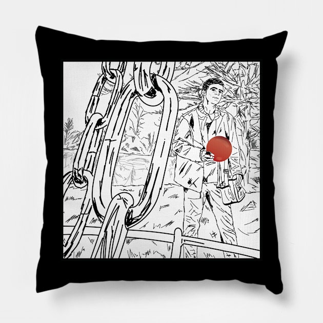 Together Apart Merch Pillow by BRICHstudiosShop