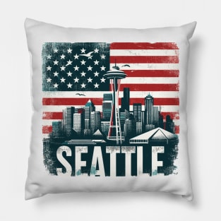 Seattle city Pillow