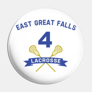 Steve Stiffler 4 East Great Falls Lacrosse Pin