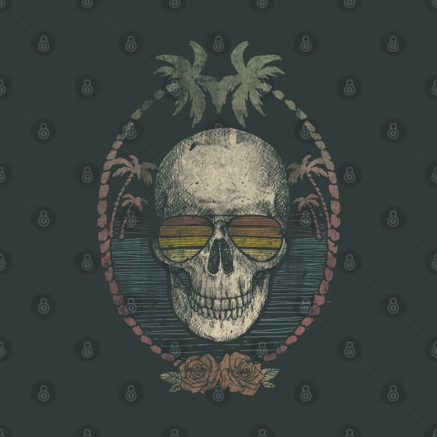 Palm Skull by mikekoubou