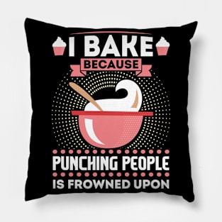 Baker Baking Lover Pastry Chef Pillow