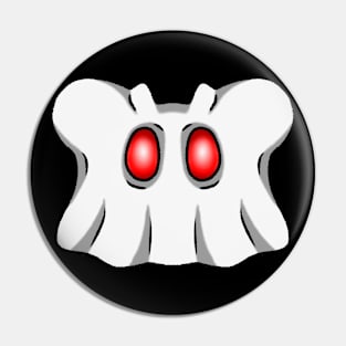 Mothman ghost Pin