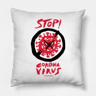 Stop Coronavirus Pillow
