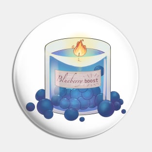 Blueberry vitamin boost candle Pin