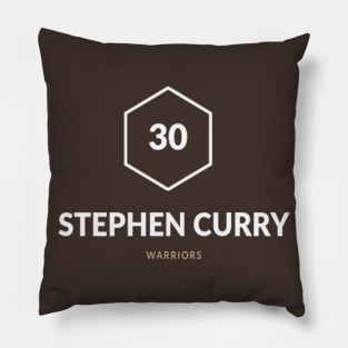 Stephen curry t shirt Pillow