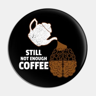 Need More Coffee Pin