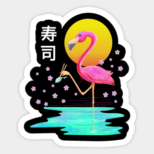 Flamingo Pink Stickers Teepublic