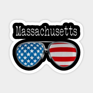 AMERICA PILOT GLASSES MASSACHUSETTS Magnet