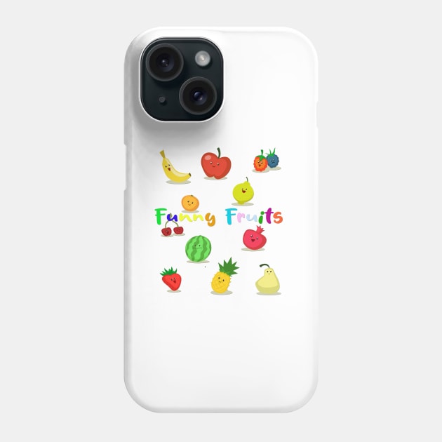 Fruits Phone Case by ZionFashion