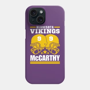 Minnesota Vikings McCarthy 9 American Football Retro Phone Case
