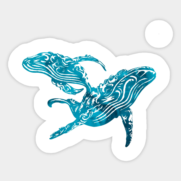 whales - Whales - Sticker