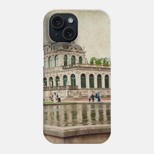 Dresden Germany sightseeing trip photography from city scape Europe trip Phone Case by BoogieCreates