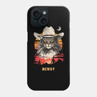 Cat Cowboy Adventures Paw-some Phone Case