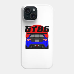 Tuned GT86 Rear Blue Phone Case