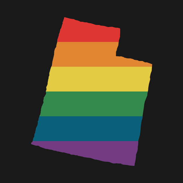 Utah State Rainbow by n23tees