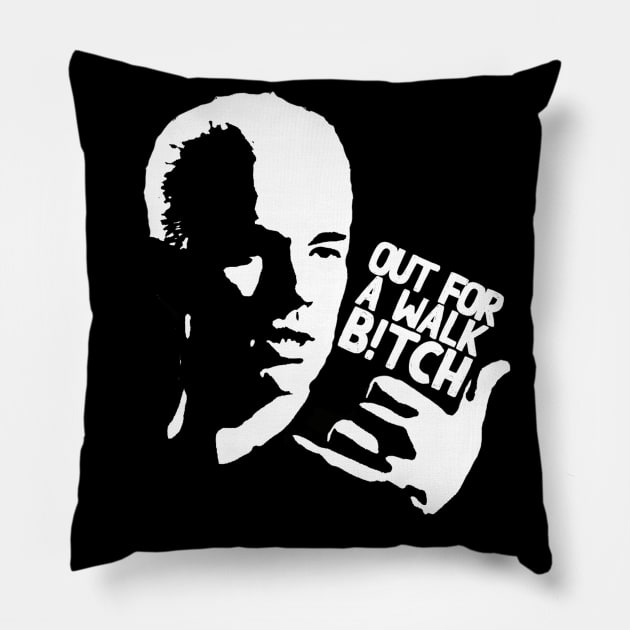 Out for a walk spike Pillow by Afire