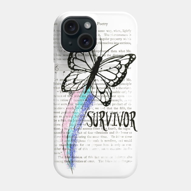 Survivor- color design Phone Case by Polkadotdreamer