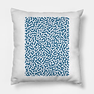 Blue Pattern Pillow