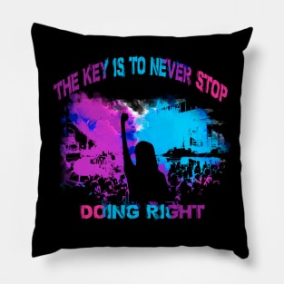 The Hate U Give - Never Stop Doing Right Pillow