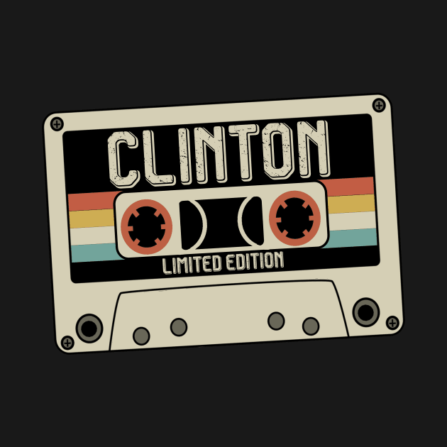 Clinton - Limited Edition - Vintage Style by Debbie Art